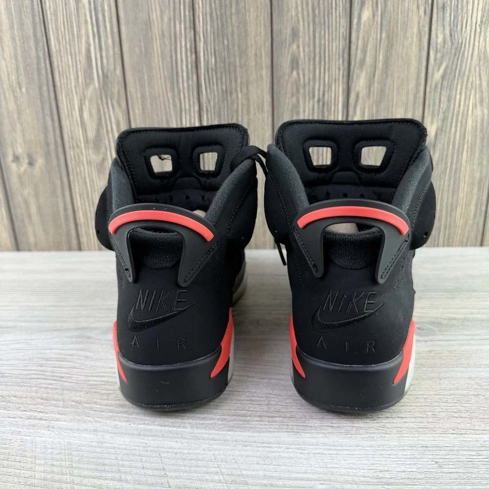 Nike Air Jordan 6 Retro Black Infrared 2019 384664-060 Men's Size 7.5 OG Box